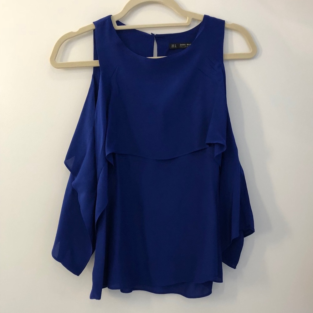 Dark Blue Zara Blouse